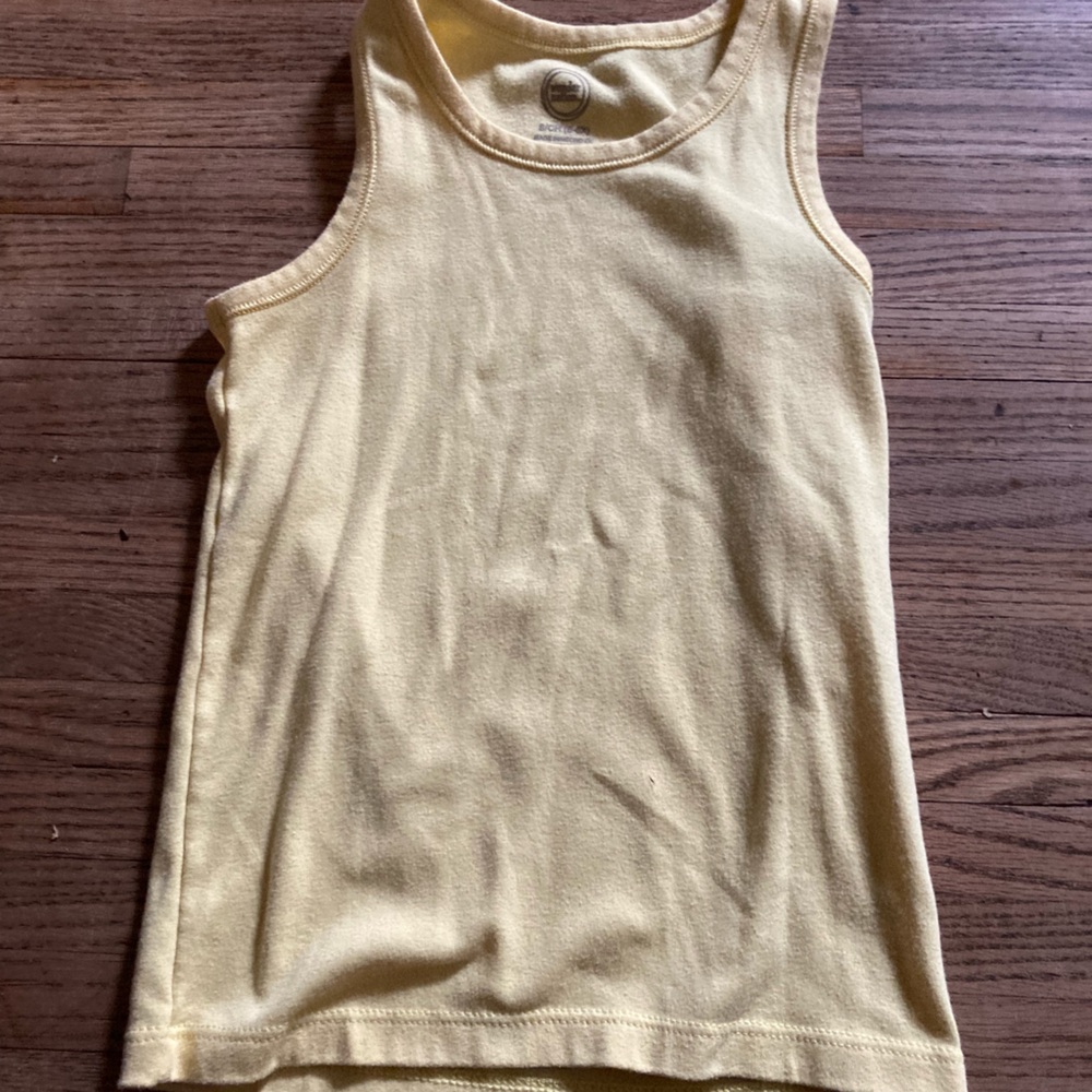 Tank top size 6/6x Yellow